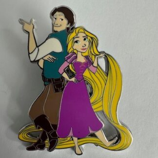DLP - Flynn & Rapunzel 2018 Paris tangled Disney Pin D6