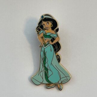 DLP Paris Jasmine Aladdin Hand On Hip Glitter Disney Pin (A4)