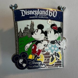 DLR Disney Vacation Club 60th Diamond Celebration Mickey Disney Pin (C1)