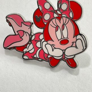 DLR Disneyland Hidden Mickey 2025 Pink Color Story Minnie Mouse Disney Pin D1