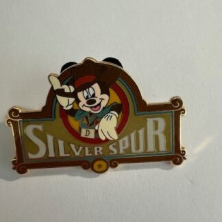 DLR - Disneyland Resort LE Pin Location - Silver Spur 2005 Disney Pin E0