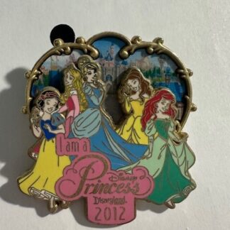 DLR I Am A Disney Princess Surprise Release Ariel Belle Snow Disney Pin (E6)