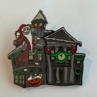 DLR - Jack As Sandy Claws Haunted Mansion Holiday - Slider 2002 Disney Pin H5