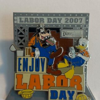 DLR Labor Day 2007 Donald Duck and Goofy Disney Pin LE (B0)