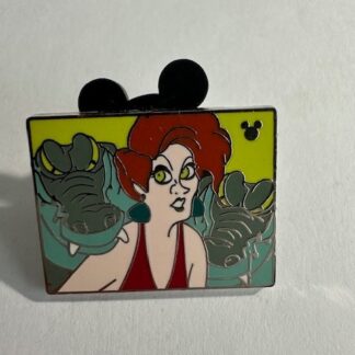 DLR Madame Medusa Brutus and Nero Villains with Pets Hidden 2009 Disney Pin F2