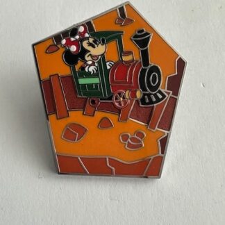 DLR Minnie Big Thunder Mountain Attraction Puzzle 475 Map 2025 Disney Pin F7