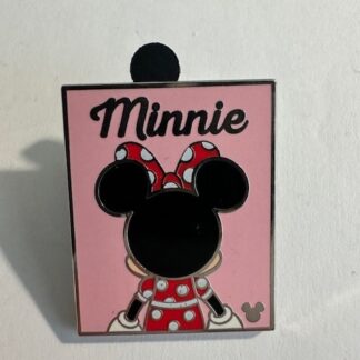DLR Minnie Mouse Completer Back Side Poster Hidden Mickey 2018 Disney Pin F2