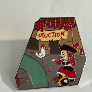 DLR - Redhead - Disneyland Pirates of the Caribbean Attraction Map Disney Pin C3