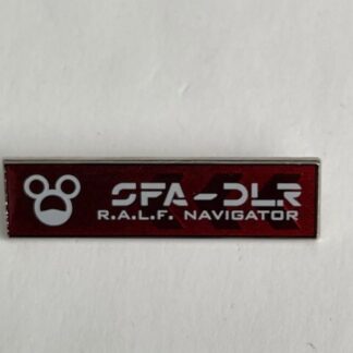 DLR Sci - Fi Academy Merit Badge R.A.L.F Navigator  Disney Pin (A2)
