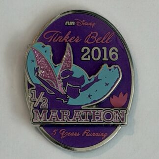 DLR Tinker Bell Half Marathon Weekend - Half Marathon Event 2016 Disney Pin H7