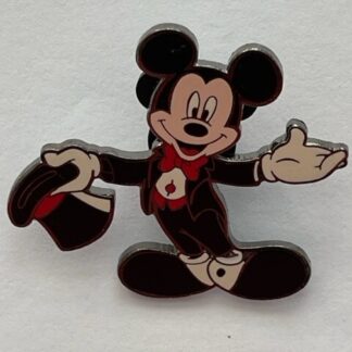 DLR Where’s Mickey Pin Event Toontown Black Red Tux Top Hat Disney Pin LE (B7)