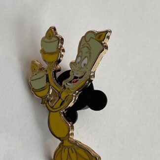 DLRP 15th Anniversary Deluxe Kit Lumiere Beauty & The Beast Disney Pin B2