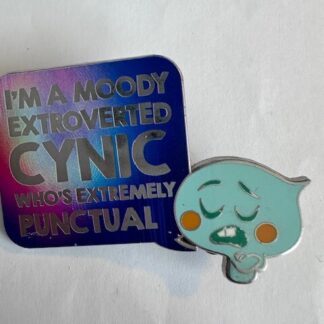 DS 22 Soul I’m A Moody Extroverted Cynic Who’s Extremely Punctual Disney Pin (A8