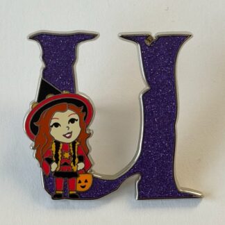 Dani Dennison - Letter U - Halloween - Mystery - Hocus Pocus 2025 Disney Pin H9