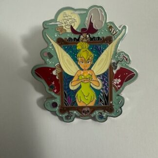 Disney 100 Peter Pan Tinker Bell Frame Enamel Pin - BoxLunch Exclusive (E8)