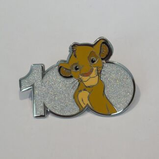 Disney 100 Years of Wonder Glitter SIMBA The Lion King Pin G5