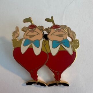 Disney 2002 Tweedledee & Tweedledum Pointing Upwards Pin #6382 (D3)