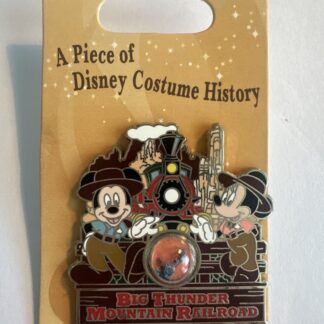 Disney 2014 A Piece of Disney Costume History Big Thunder Mountain LE 1000 Pin