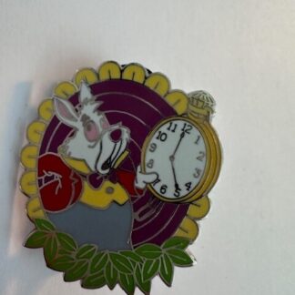 Disney 2014 Alice In Wonderland White Rabbit Pin (A0)