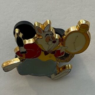 Disney Alice In Wonderland White Rabbit Pin (C1)