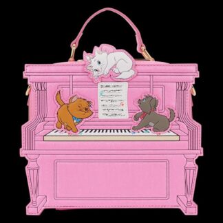 Disney Aristocats Figural Piano Crossbody Bag Loungefly Purse New with Tags B