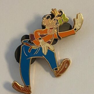 Disney Auction P.I.N.S Goofy Laughing Hand Up Disney Pin (A2)