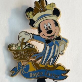 Disney Auction P.I.N.S Happy Easter Mickey Mouse Basket LE250 Disney Pin (A6)