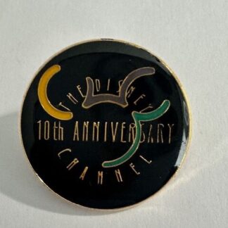 Disney Channel - 10th Anniversary Logo Pixar Retired Disney Pin (C5)