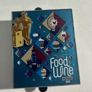 Disney DCA 2022 Food & Wine Festival, Walt & Mickey Limited Release Pin (D2)