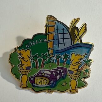 Disney DCA Hollywood Backlot Cartoon Style Logo Superstar Limo Disney Pin F2