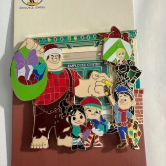 Disney Employee Center DEC Wreck It Ralph Holiday Shopping Cluster Pin LE 250 (B
