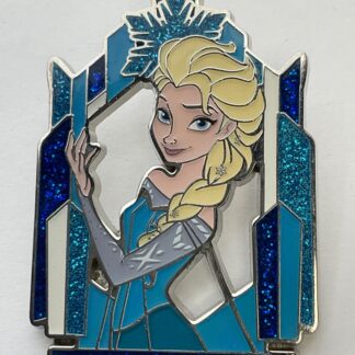 Disney Frozen Elsa Glitter Frame BoxLunch Pin G2