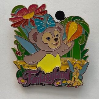 Disney HKDL Hong Kong LE Pin Hunting Day Shellie May Tinker Bell Fantasyland (D1