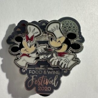 Disney Limited Release EPCOT Food and Wine Festival 2020 Anniversary Pin (E0)