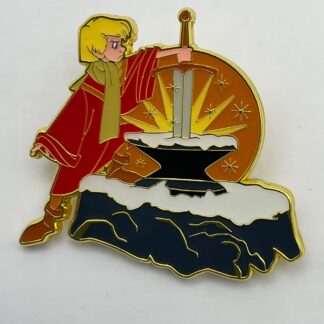 Disney Loungefly Arthur Pulling the Sword from the Stone Pin G5