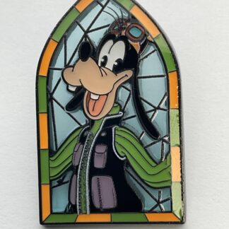 Disney Loungefly Pin Kingdom Hearts Stained Glass Series Goofy G3