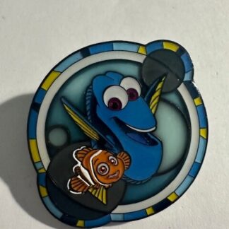Disney Loungefly Pixar Stained Glass Pin Finding Dory Nemo (E5)