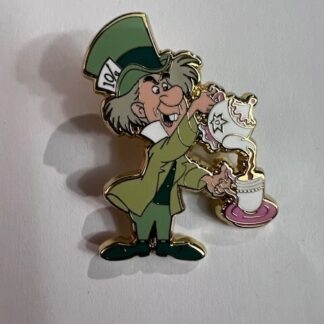 Disney Loungefly Trading Pins Alice in Wonderland Characters - Hatter (E4)