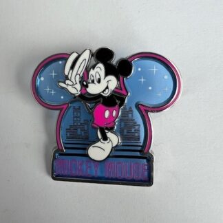 Disney Mickey Mouse Stained Glass Frame Enamel Pin Boxlunch (D7)