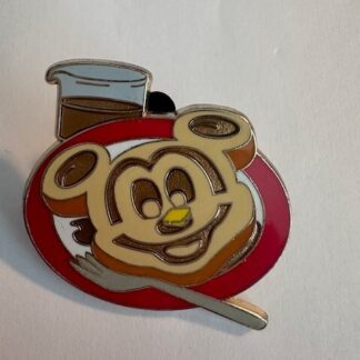 Disney Mickey Waffle GenEARation D Eat Ticket Breakfast Food LE 1100 Pin (D2)