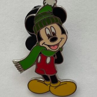 Disney Mickey in Stocking Cap and Scarf Disneyland Hotel Series Pin (C1)