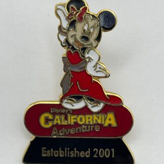 Disney Minnie Mouse California Adventure Formal Series 2001 Pin G2