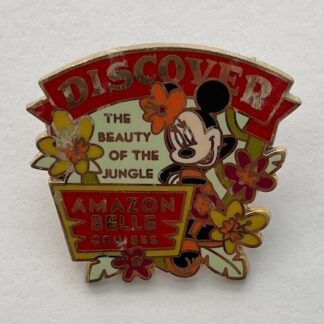 Disney Minnie Mouse Discover The Beauty of the Jungle Amazon Cruise Pin (A2)