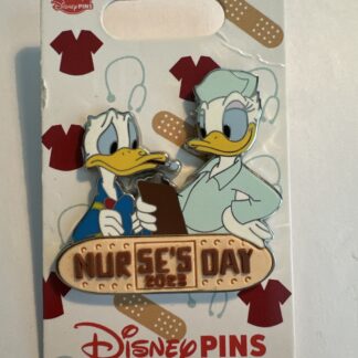 Disney Nurses Day 2023 Donald and Daisy Duck Limited Release Pin (B)
