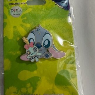 Disney PALM - Stitch Holding Scrump Cuties Lilo and Stitch LE 300 Pin (B)