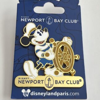 Disney Paris DLRP DLP Disneyland Newport Bay Club Sailor Mickey Mouse Pin B