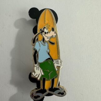 Disney Parks Goofy 90th Anniversary Celebration Surf Board Pin (E2)