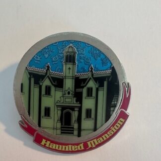 Disney Parks Haunted Mansion Glow In The Dark Mystery Pin (D4)