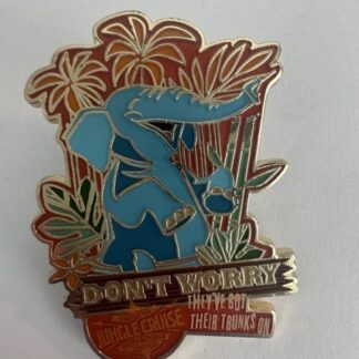Disney Parks Jungle Cruise Elephant Bathing Pool Trading Pin (C9)
