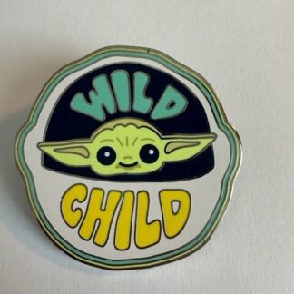 Disney Parks Star Wars Grogu Baby Yoda Wild Child Trading Pin (C4)